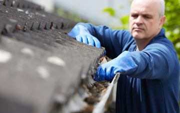 cleaning and inspecting Dale Brow roofs